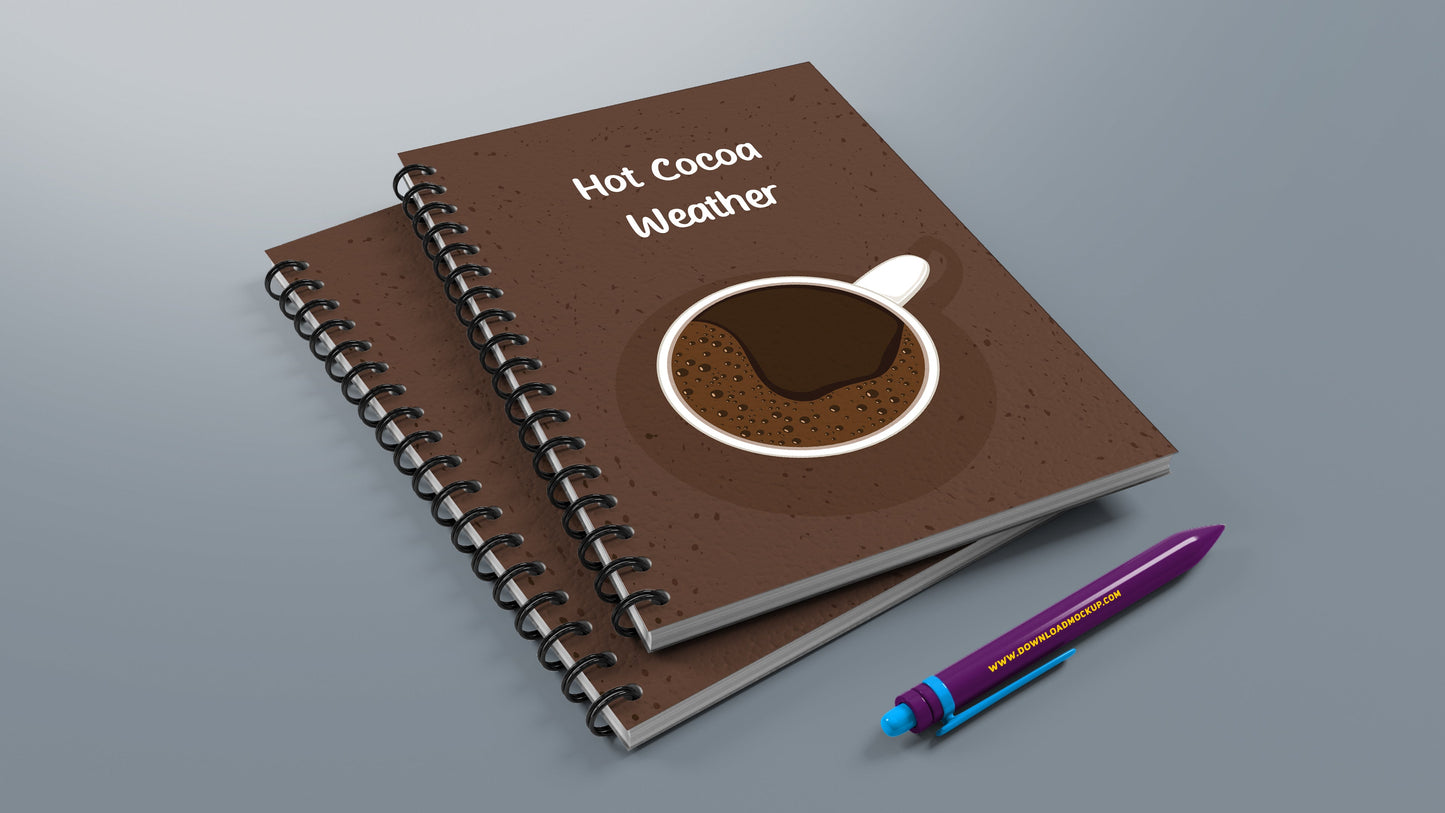 Hot Cocoa Weather Notebook